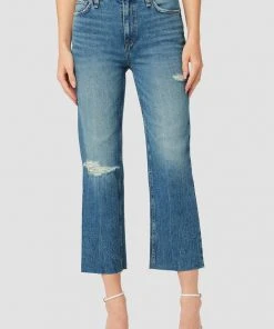Hudson Jeans Women's Remi High-Rise Straight Crop Jean 13 Hudson Jeans Women's Remi High-Rise Straight Crop Jean