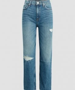 Hudson Jeans Women's Remi High-Rise Straight Crop Jean