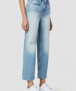 Hudson Jeans Remi High-Rise Straight Ankle Jean