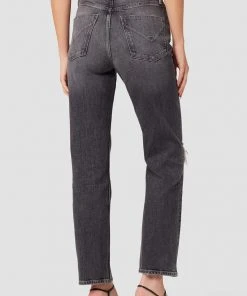 Hudson Jeans Women's Jade High-Rise Straight Leg Jean