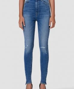 Hudson Jeans Centerfold Extreme High-Rise Super Skinny Jean