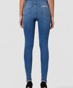 Hudson Jeans Centerfold Extreme High-Rise Super Skinny Jean