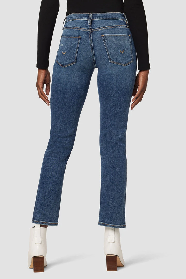 Hudson Jeans Women's Nico Mid-Rise Straight Ankle Jean 7 Hudson Jeans Women's Nico Mid-Rise Straight Ankle Jean