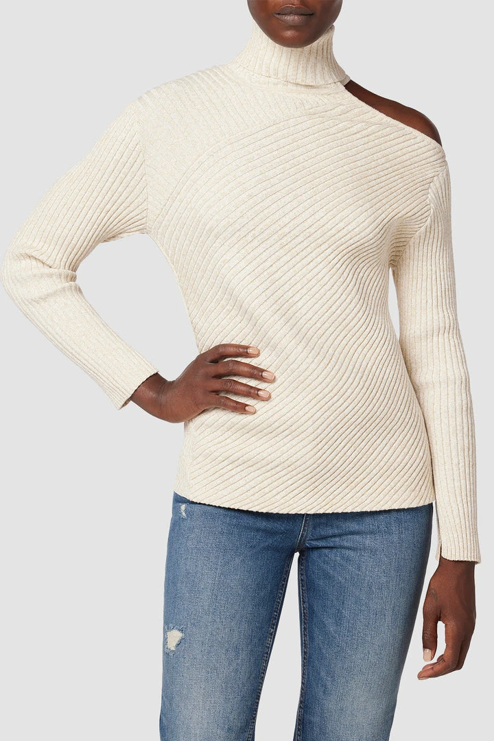 Hudson Jeans Cut Out Shoulder Sweater 3 Hudson Jeans Cut Out Shoulder Sweater