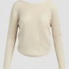 Hudson Jeans Twist Back Open Knit Sweater Women's 2 Hudson Jeans Twist Back Open Knit Sweater Women's