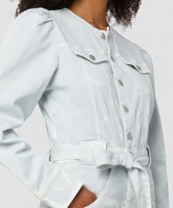 Hudson Jeans Puff Sleeve Denim Jumpsuit 10 Hudson Jeans Puff Sleeve Denim Jumpsuit