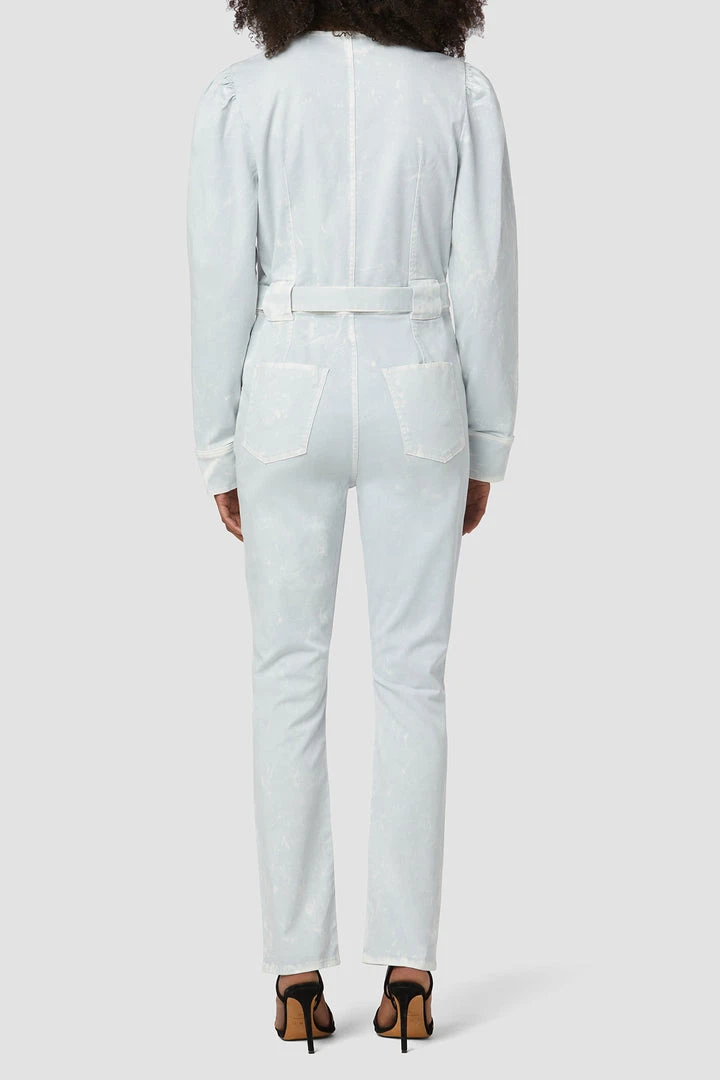 Hudson Jeans Puff Sleeve Denim Jumpsuit 4 Hudson Jeans Puff Sleeve Denim Jumpsuit