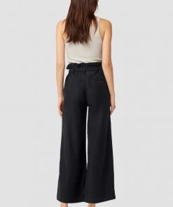 Hudson Jeans Paper Bag Wide Leg Cropped Trouser Women's 19 Hudson Jeans Paper Bag Wide Leg Cropped Trouser Women's