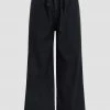 Hudson Jeans Paper Bag Wide Leg Cropped Trouser Women's