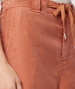 Hudson Jeans Drawstring Wide Leg Crop Trouser