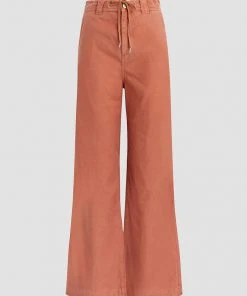 Hudson Jeans Drawstring Wide Leg Crop Trouser