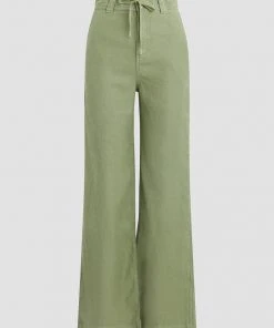 Hudson Jeans Drawstring Wide Leg Trouser Women's