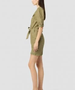 Hudson Jeans Puff Sleeve Romper Women's