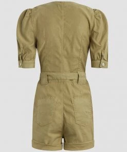 Hudson Jeans Puff Sleeve Romper Women's