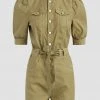 Hudson Jeans Puff Sleeve Romper Women's 2 Hudson Jeans Puff Sleeve Romper Women's