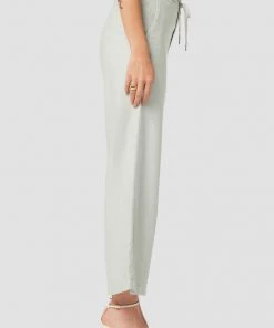 Hudson Jeans Drawstring Wide Leg Crop Trouser