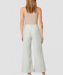 Hudson Jeans Drawstring Wide Leg Crop Trouser