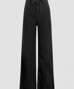Hudson Jeans Drawstring Wide Leg Trouser Women's