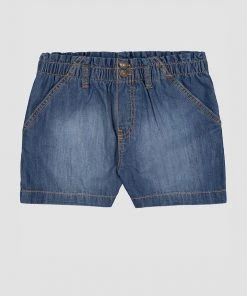 Hudson Jeans Sale Pull-On Paperbag Waist Short