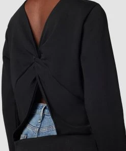 Hudson Jeans Sale Crew Neck Back Knot Sweatshirt