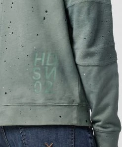 Hudson Jeans Moto Hoodie