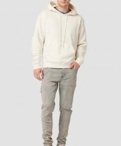 Hudson Jeans Men's Moto Hoodie