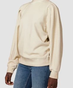 Hudson Jeans Sale Tuck Sleeve Sweatshirt
