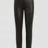 Hudson Jeans Women's Barbara High-Rise Super Skinny Leather Pant