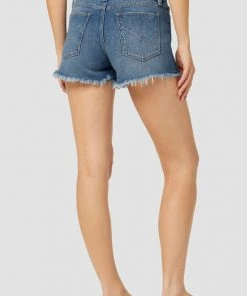 Hudson Jeans Shorts Gemma Mid-Rise Cut Off Short