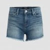 Hudson Jeans Shorts Gemma Mid-Rise Cut Off Short 2 Hudson Jeans Shorts Gemma Mid-Rise Cut Off Short
