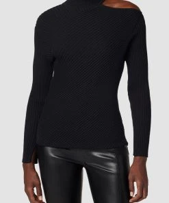 Hudson Jeans Cut Out Shoulder Sweater Sale