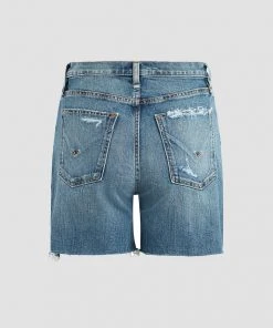 Hudson Jeans Shorts Devon High-Rise Boyfriend Short