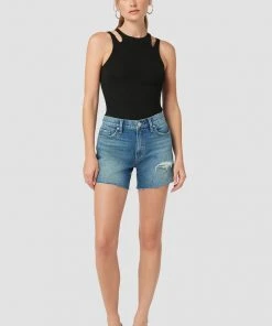 Hudson Jeans Devon High-Rise Boyfriend Short Women's