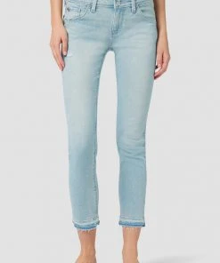 Hudson Jeans Women's Collin Mid-Rise Skinny Crop Jean