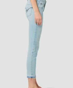 Hudson Jeans Women's Collin Mid-Rise Skinny Crop Jean