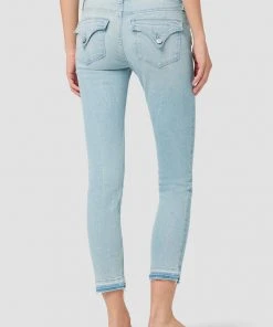 Hudson Jeans Women's Collin Mid-Rise Skinny Crop Jean