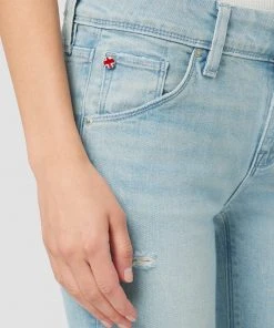 Hudson Jeans Women's Collin Mid-Rise Skinny Crop Jean