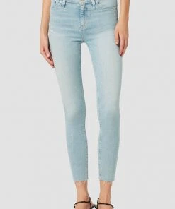 Hudson Jeans Women's Nico Mid-Rise Super Skinny Crop