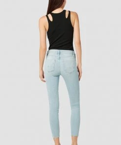 Hudson Jeans Women's Nico Mid-Rise Super Skinny Crop