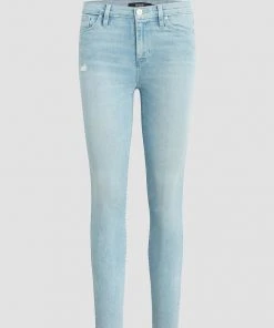 Hudson Jeans Women's Nico Mid-Rise Super Skinny Crop