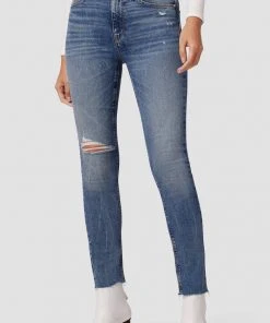 Hudson Jeans Barbara High-Rise Super Skinny Ankle Jean Sale