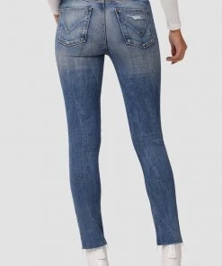 Hudson Jeans Barbara High-Rise Super Skinny Ankle Jean Sale