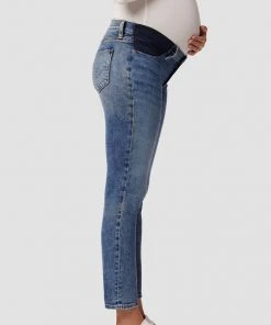 Hudson Jeans Women's Nico Maternity Straight Ankle Jean 13 Hudson Jeans Women's Nico Maternity Straight Ankle Jean