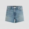 Hudson Jeans Gemma Mid-Rise Cut Off Short
