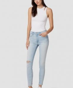 Hudson Jeans Barbara High-Rise Super Skinny Ankle Jean Sale
