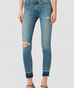 Hudson Jeans Nico Mid-Rise Super Skinny Ankle Jean Women's 13 Hudson Jeans Nico Mid-Rise Super Skinny Ankle Jean Women's
