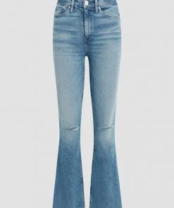 Hudson Jeans Barbara High-Rise Bootcut Crop Jean