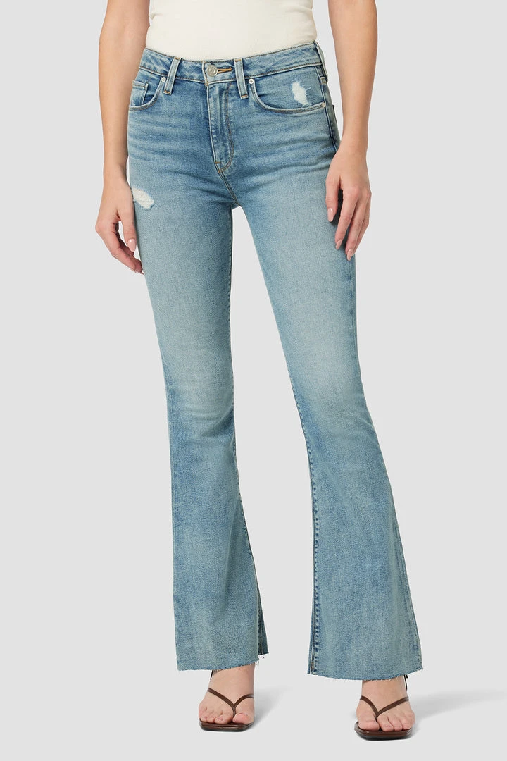 Hudson Jeans Holly High-Rise Flare Petite Jean Women's 5 Hudson Jeans Holly High-Rise Flare Petite Jean Women's