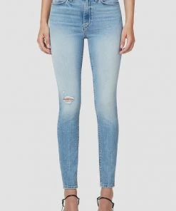 Hudson Jeans Sale Barbara High-Rise Super Skinny Ankle Jean