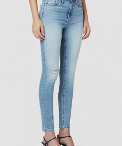 Hudson Jeans Sale Barbara High-Rise Super Skinny Ankle Jean